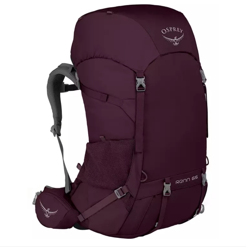 Kicking backpack Osprey Renn 65